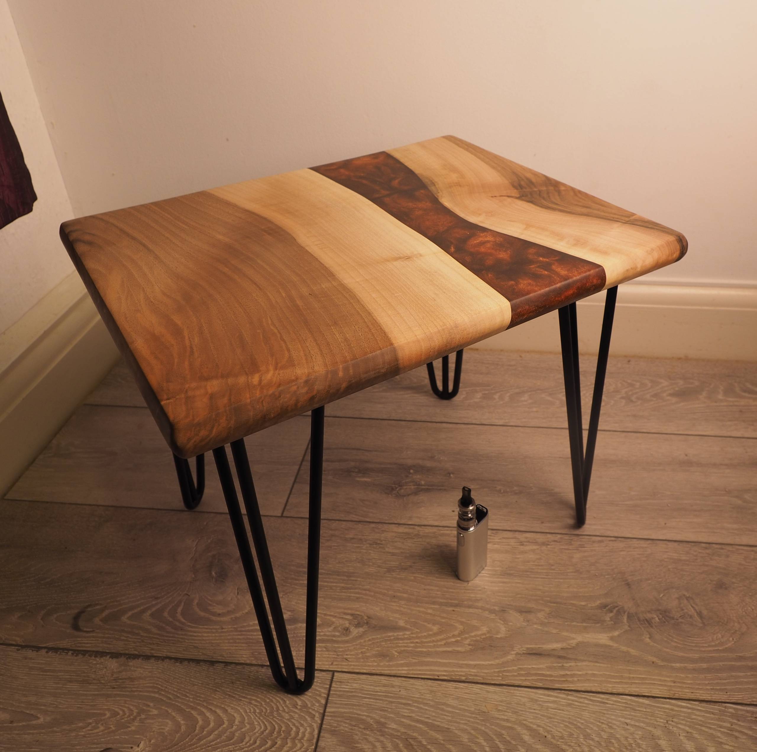 British Walnut with Bronze Resin